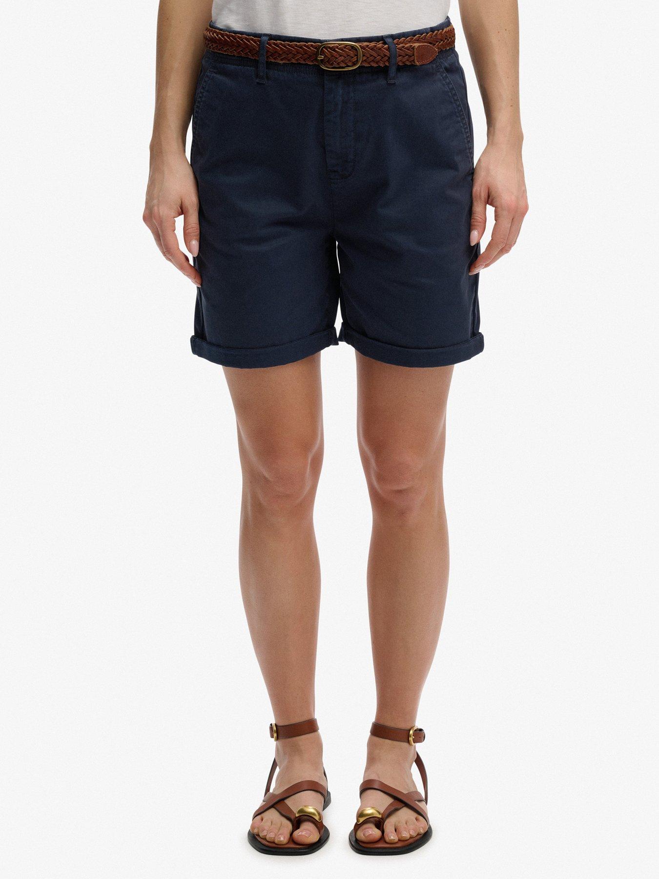 Image 1 of 7 of Superdry Chino Short - Blue