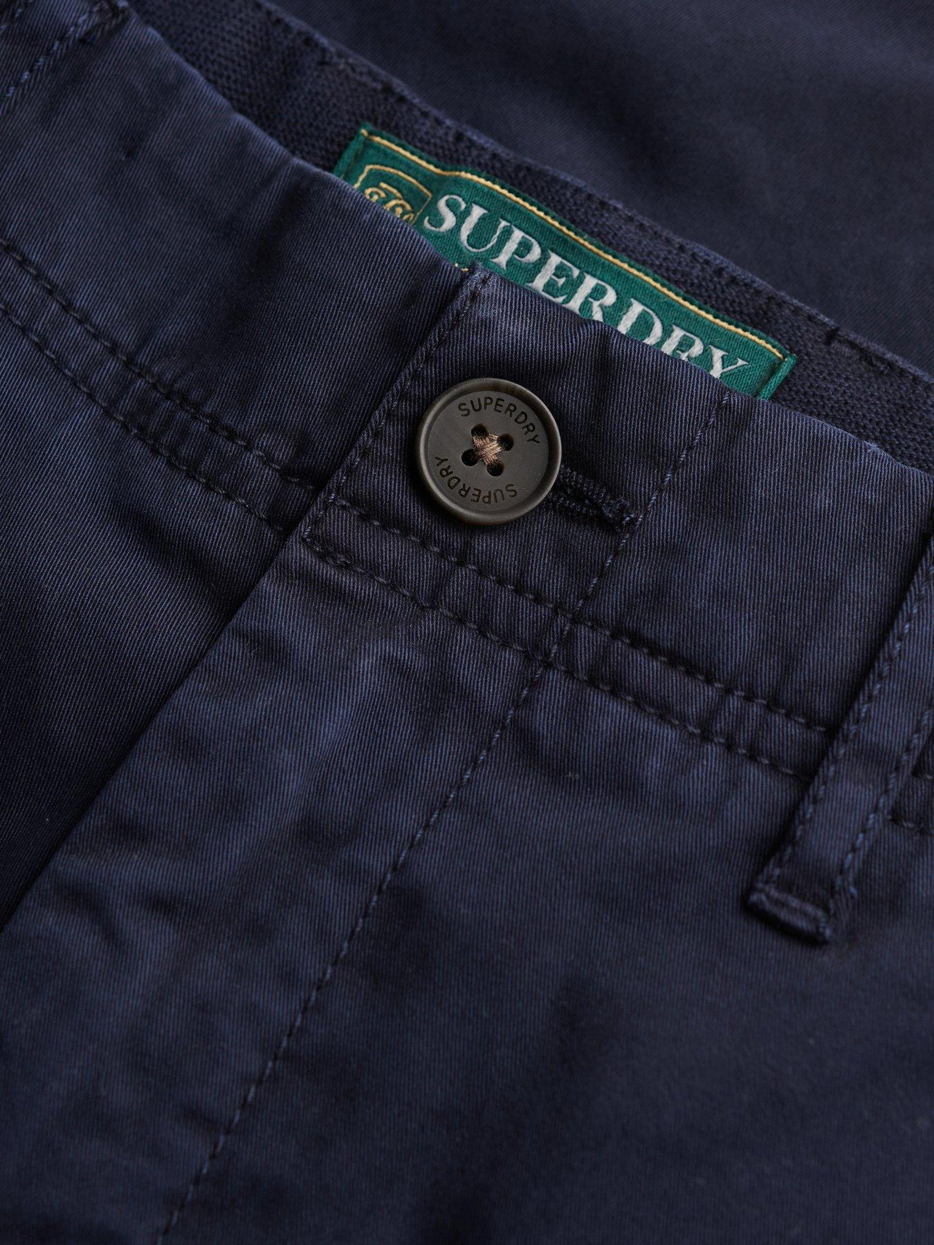 Image 7 of 7 of Superdry Chino Short - Blue