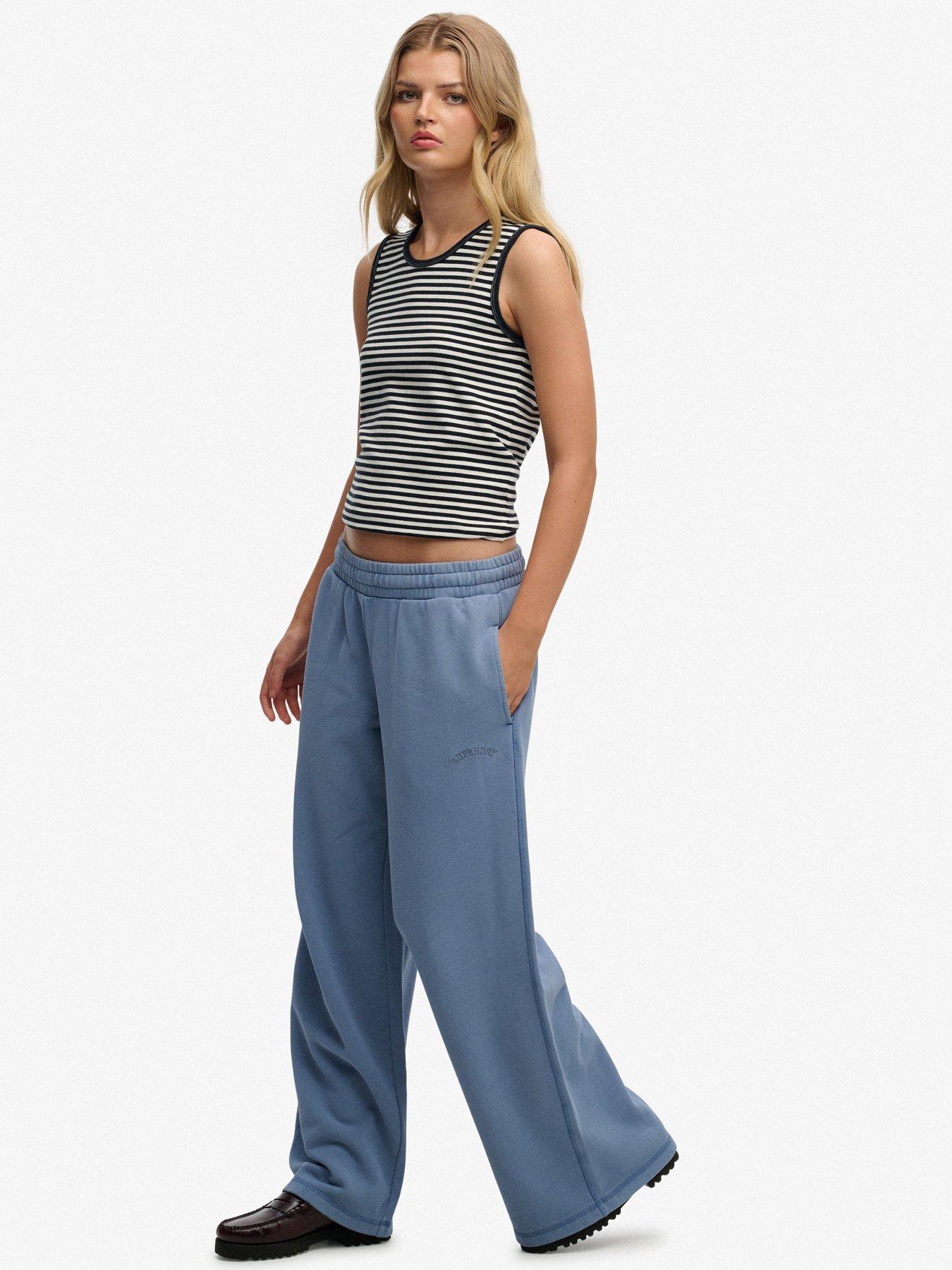 Image 3 of 5 of Superdry Essential Logo Wide Leg Jogger