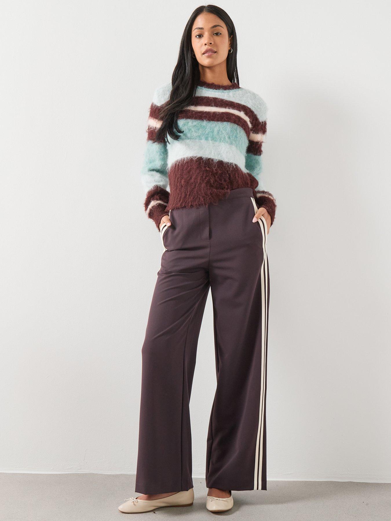  image of mango-trousers-sophie-red