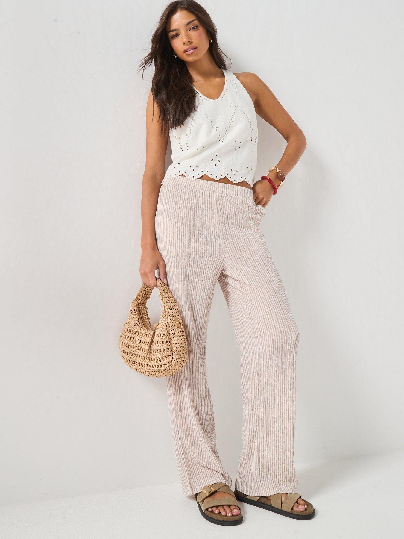 Image 3 of 6 of JDY Jdyocean Pant Jrs - White