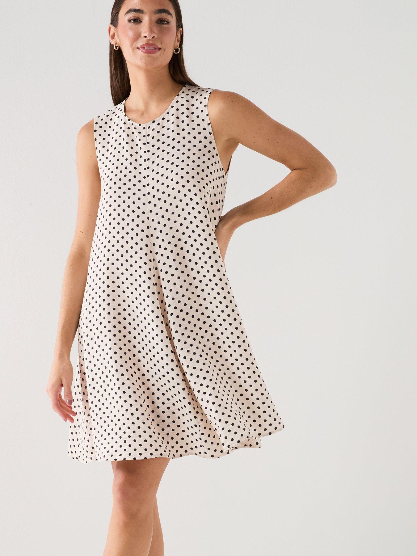 JDY Troya Barbara Life Dress Woven - Grey