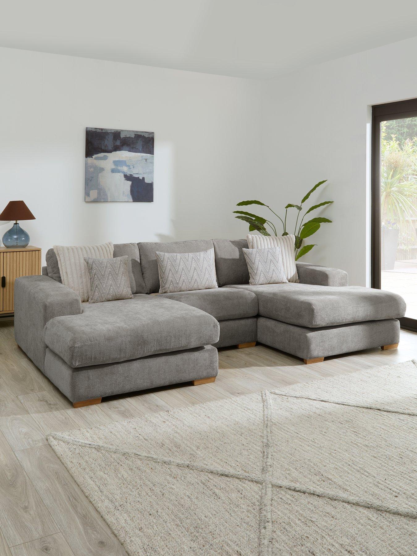 The Very Collection Broadgate U-shape Modular Sofa - Made to Order in the UK