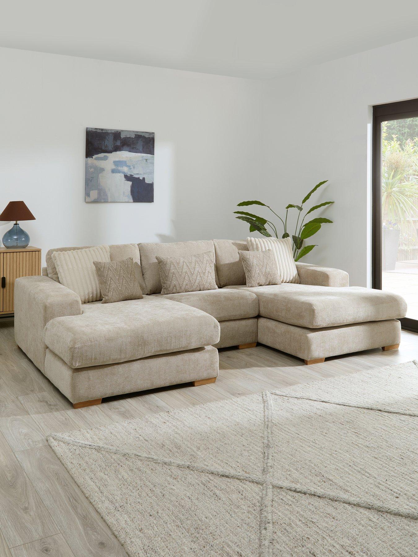 Image 1 of 7 of The Very Collection Broadgate U-shape Mod Sofa