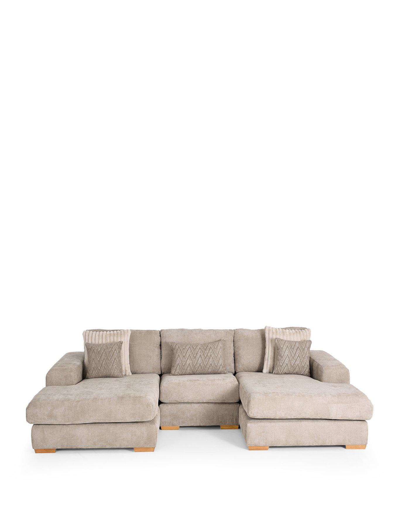 Image 2 of 7 of The Very Collection Broadgate U-shape Mod Sofa