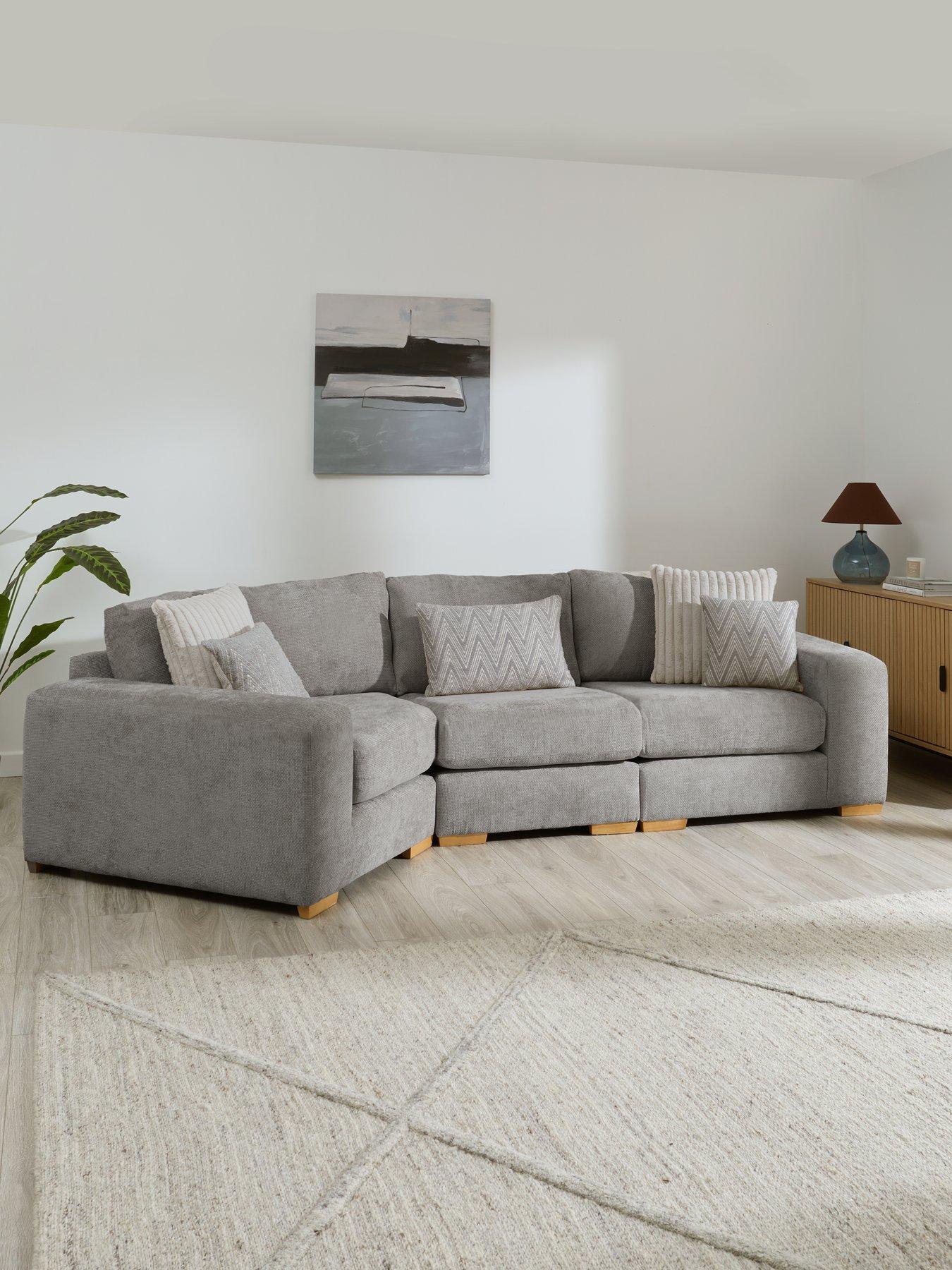 The Very Collection Broadgate Left Hand Cozy Modular Sofa - Made to Order in the UK