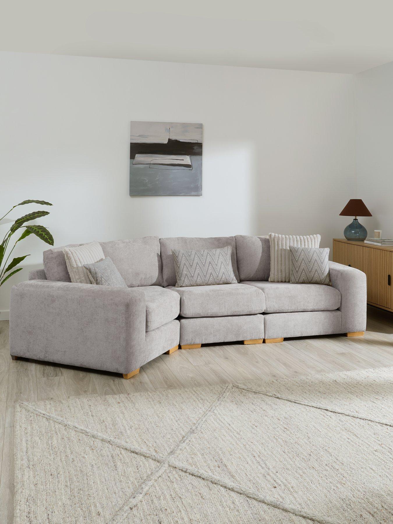 The Very Collection Broadgate Left Hand Cozy Modular Sofa - Made to Order in the UK