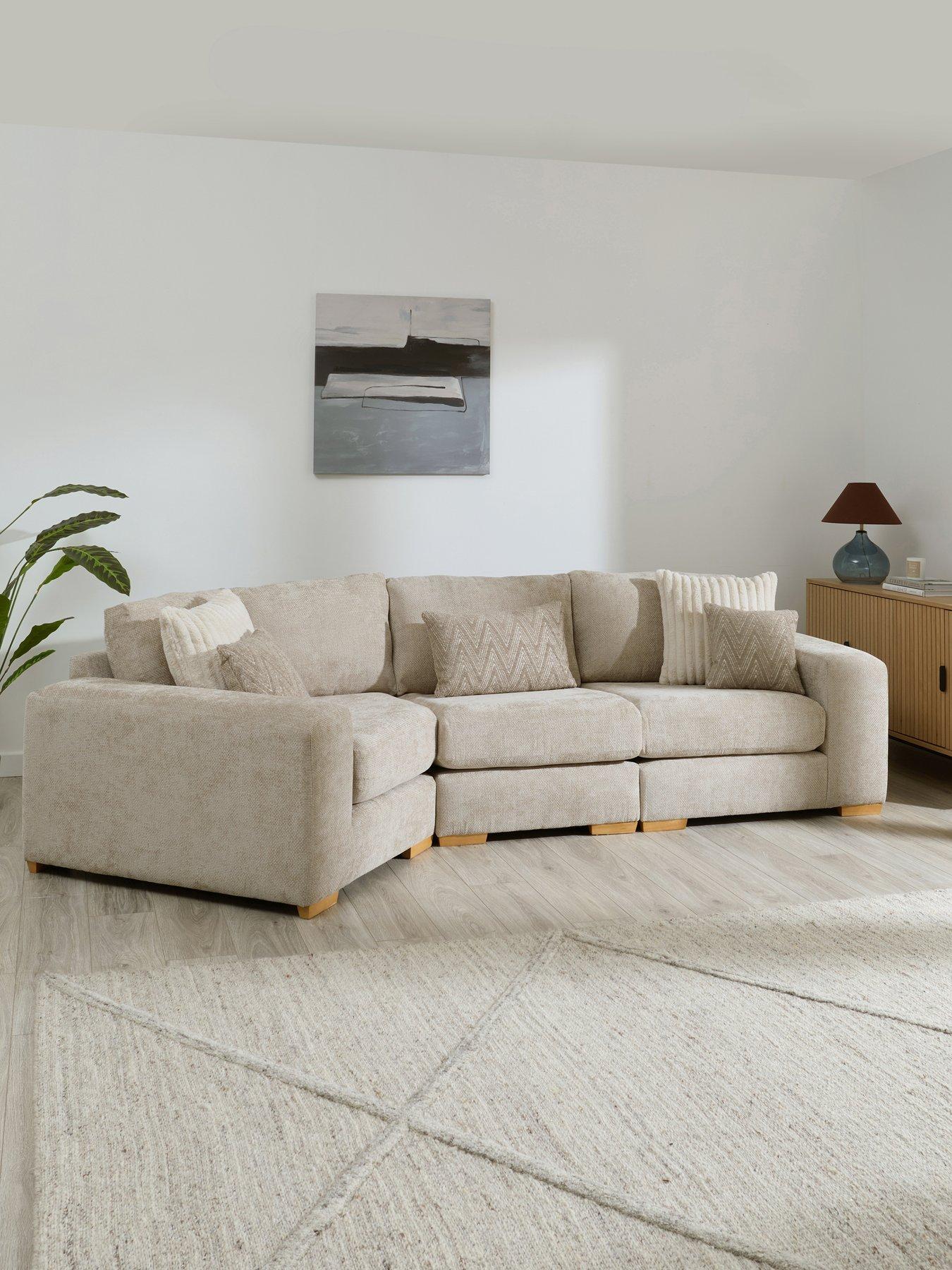 The Very Collection Broadgate Left Hand Cozy Modular Sofa - Made to Order in the UK