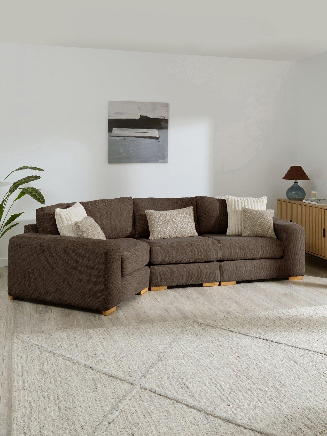 The Very Collection Broadgate Left Hand Cozy Modular Sofa - Made to Order in the UK
