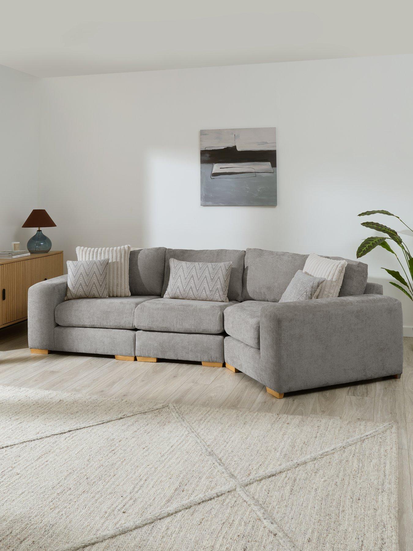 The Very Collection Broadgate Right Hand Cozy Modular Sofa - Made to Order in the UK