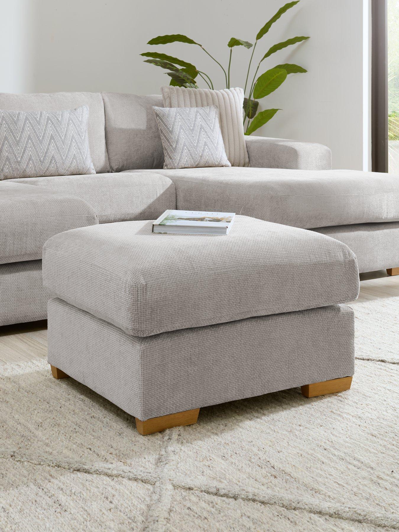 The Very Collection Broadgate Footstool - Made to Order in the UK