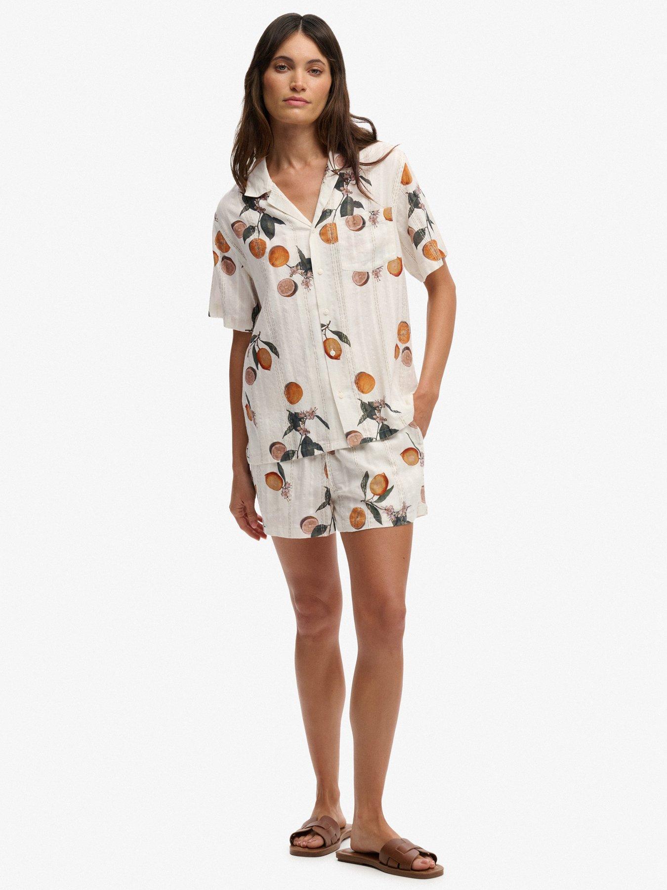 Image 3 of 7 of Superdry Cotton Printed Beach Short