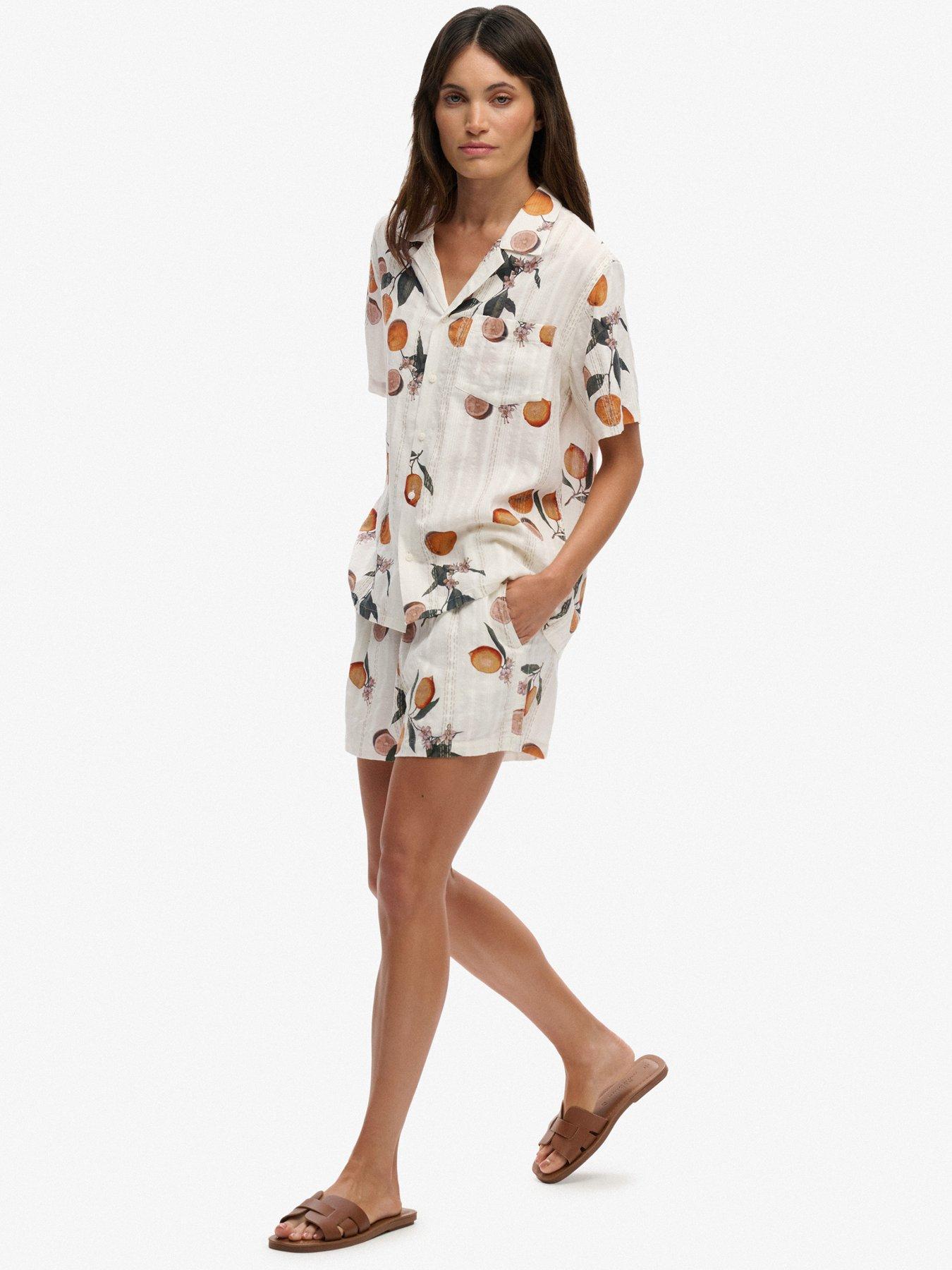 Image 5 of 7 of Superdry Cotton Printed Beach Short