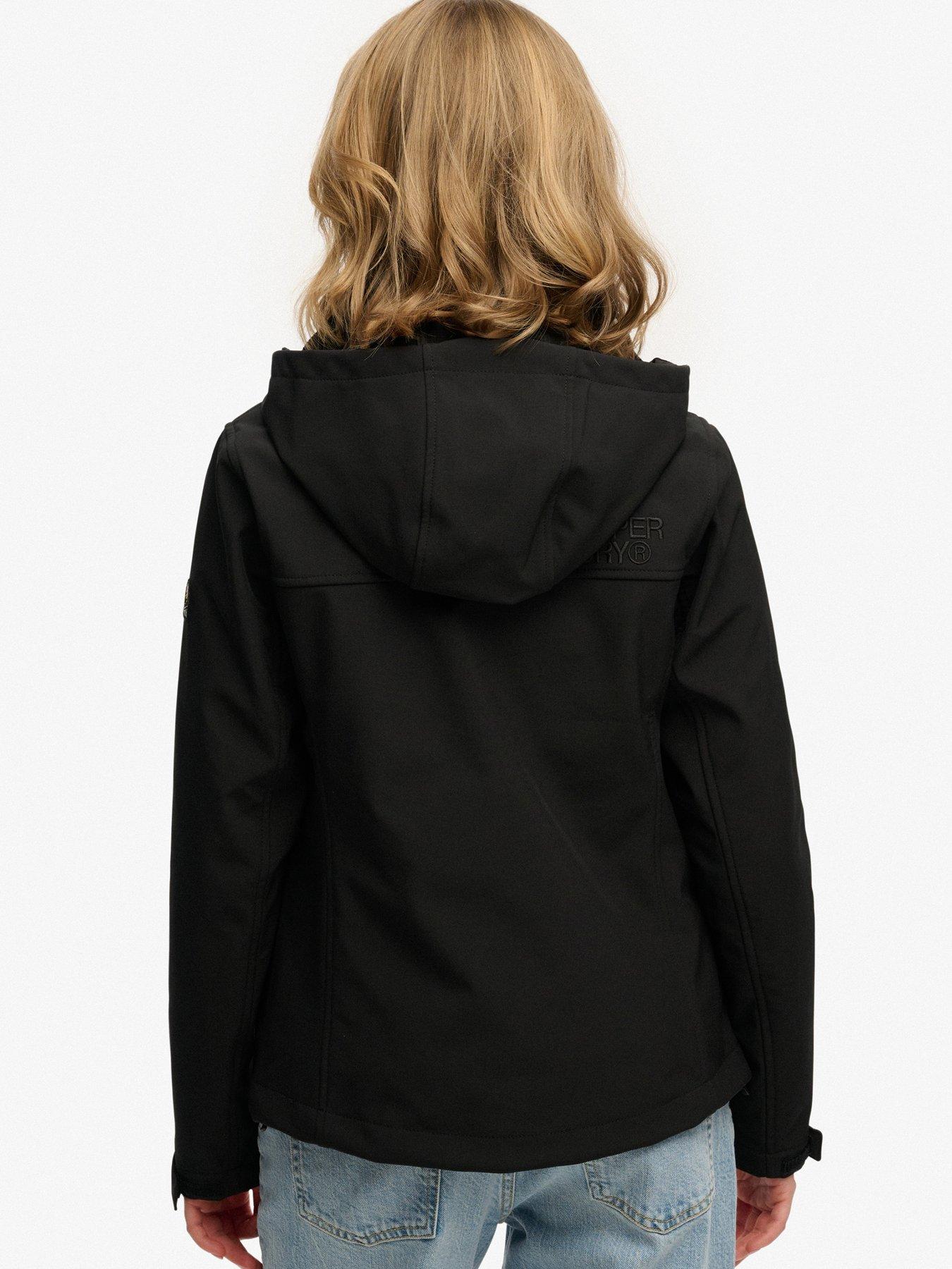 stillFront image of superdry-hooded-classic-trekker-jacket-black