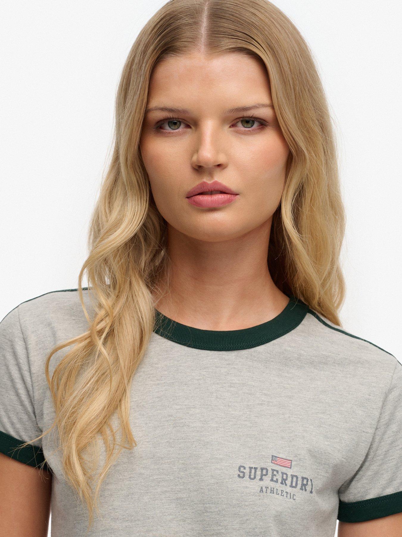  image of superdry-athletic-essentials-graphic-ringer-t-shirt-grey