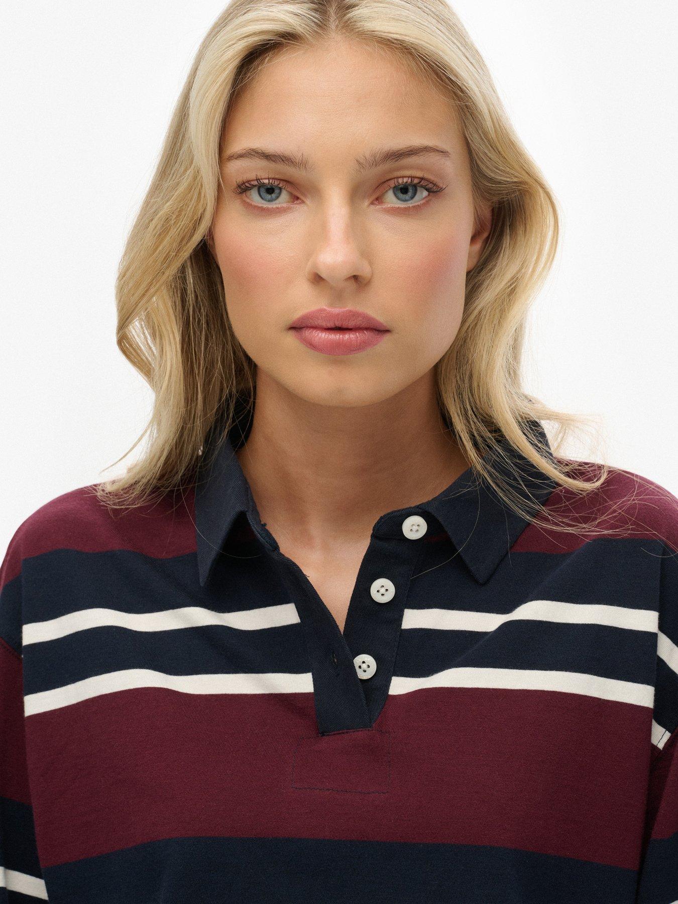  image of superdry-ath-ess-cropped-stripe-rugby