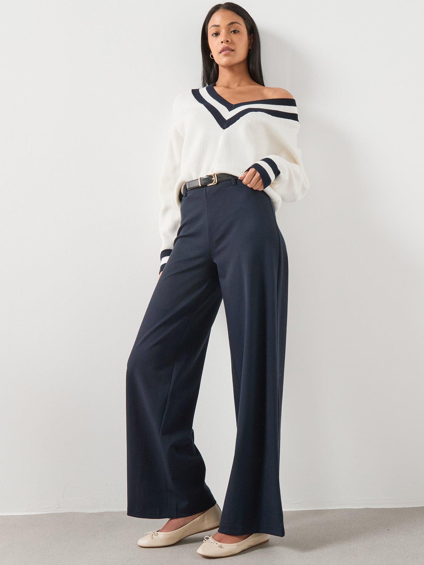  image of mango-trousers-cynthia-blue