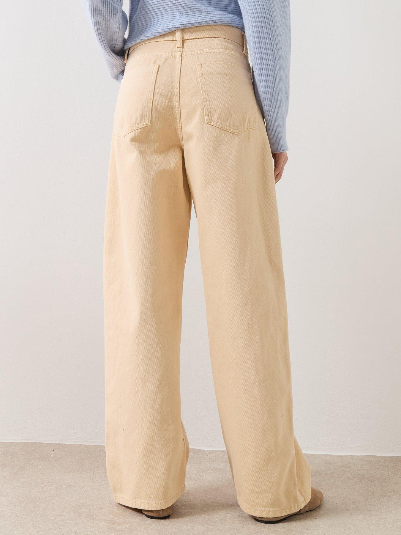 stillFront image of mango-mid-rise-balloon-jeans-vanilla