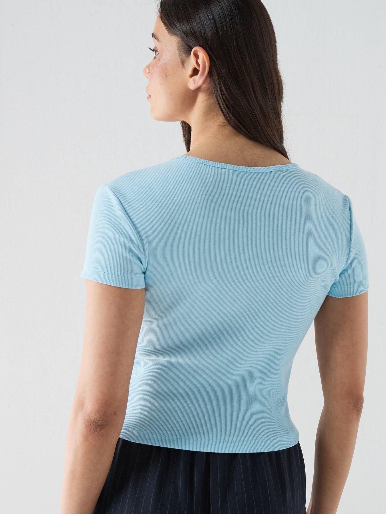 Image 2 of 6 of Vero Moda Vmchloe Ss Short Top Jrs Noos