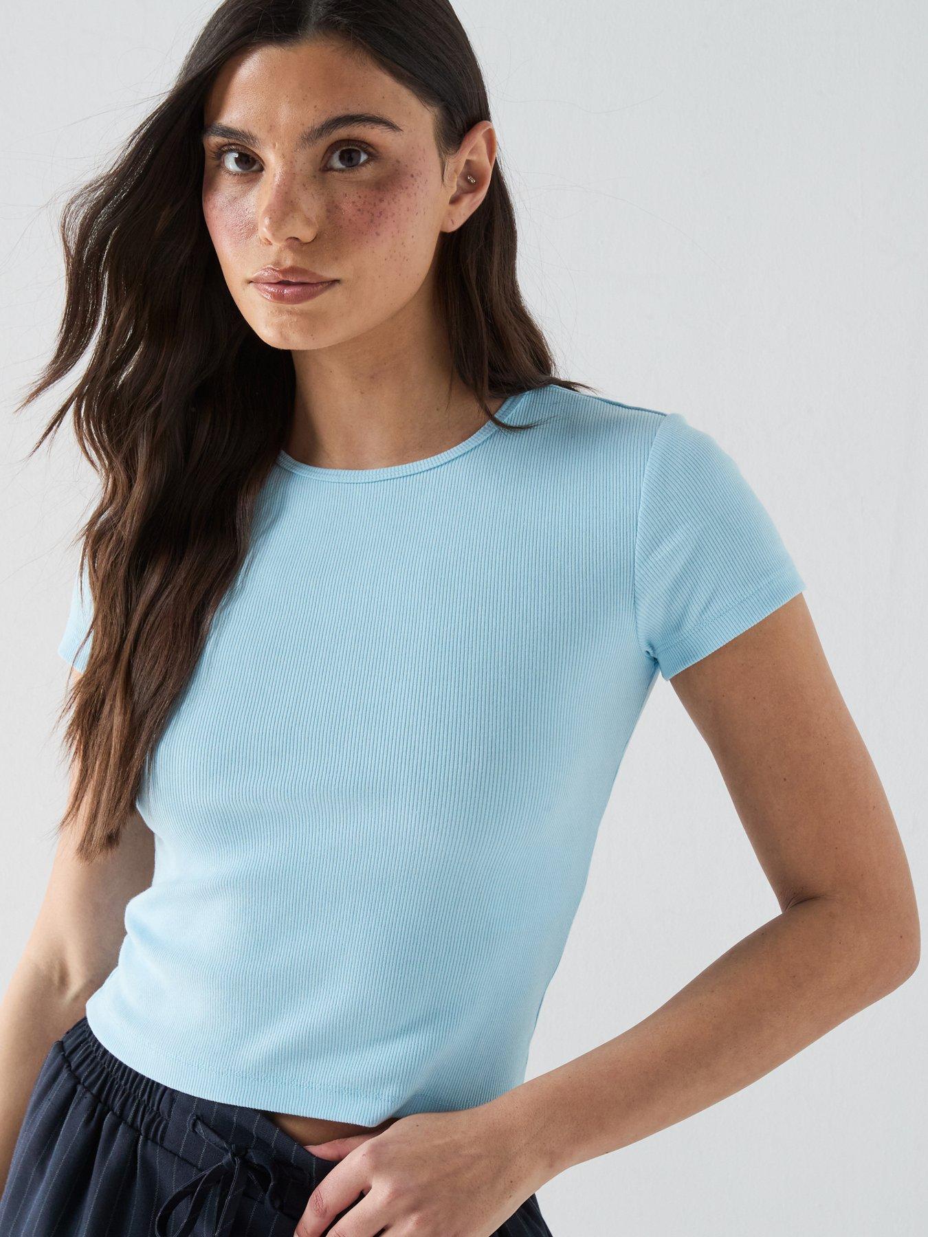 Image 5 of 6 of Vero Moda Vmchloe Ss Short Top Jrs Noos