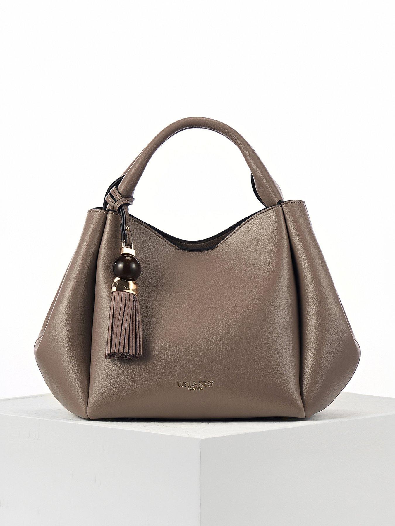  image of luella-grey-adele-medium-crossbody-in-peat