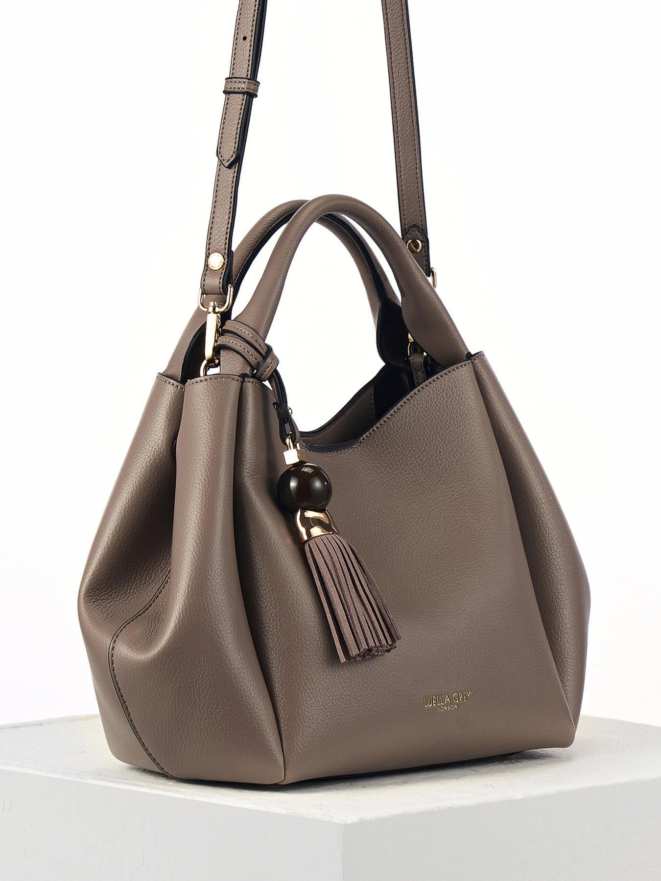  image of luella-grey-adele-medium-crossbody-in-peat