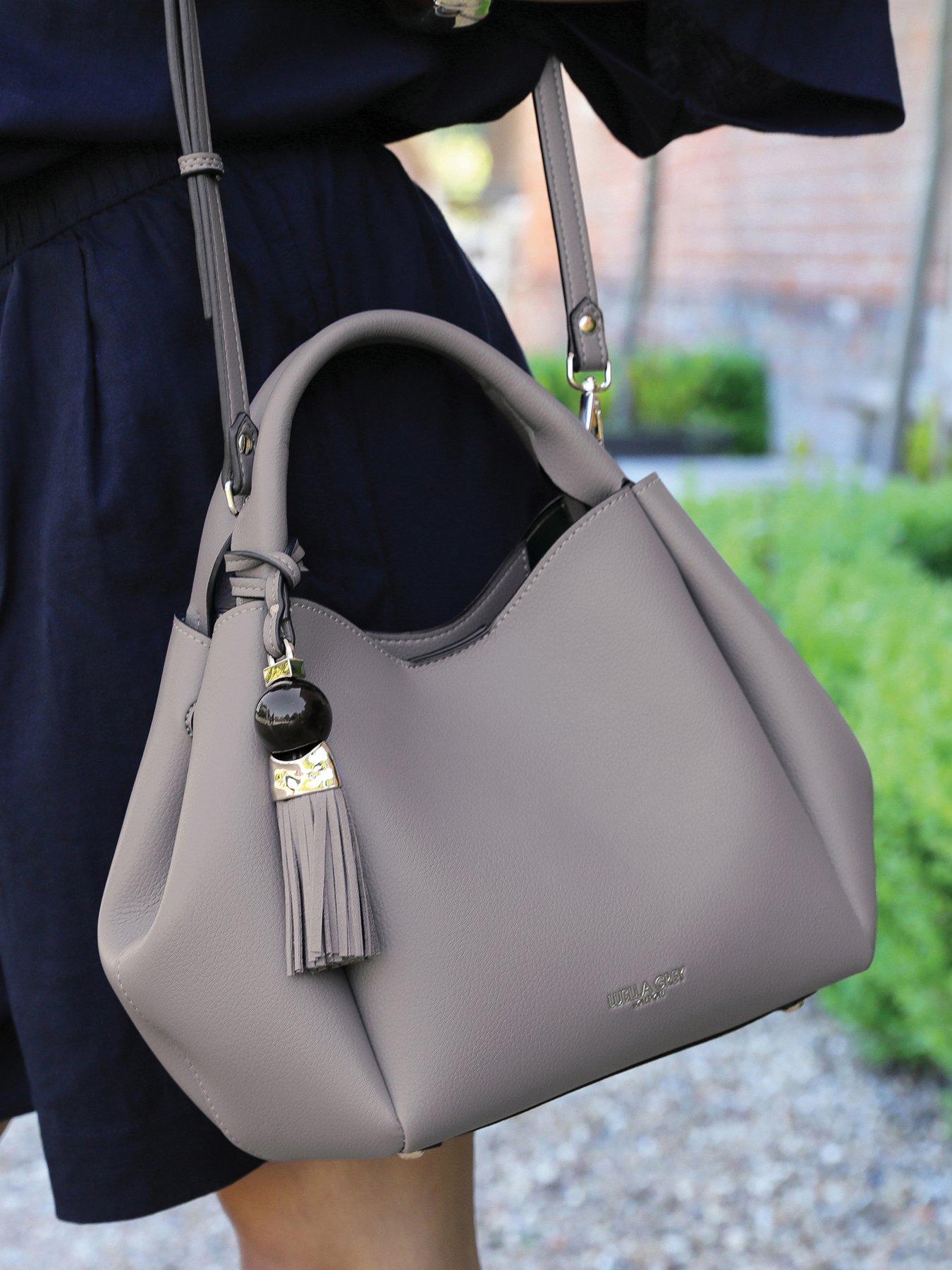  image of luella-grey-adele-medium-crossbody-in-peat