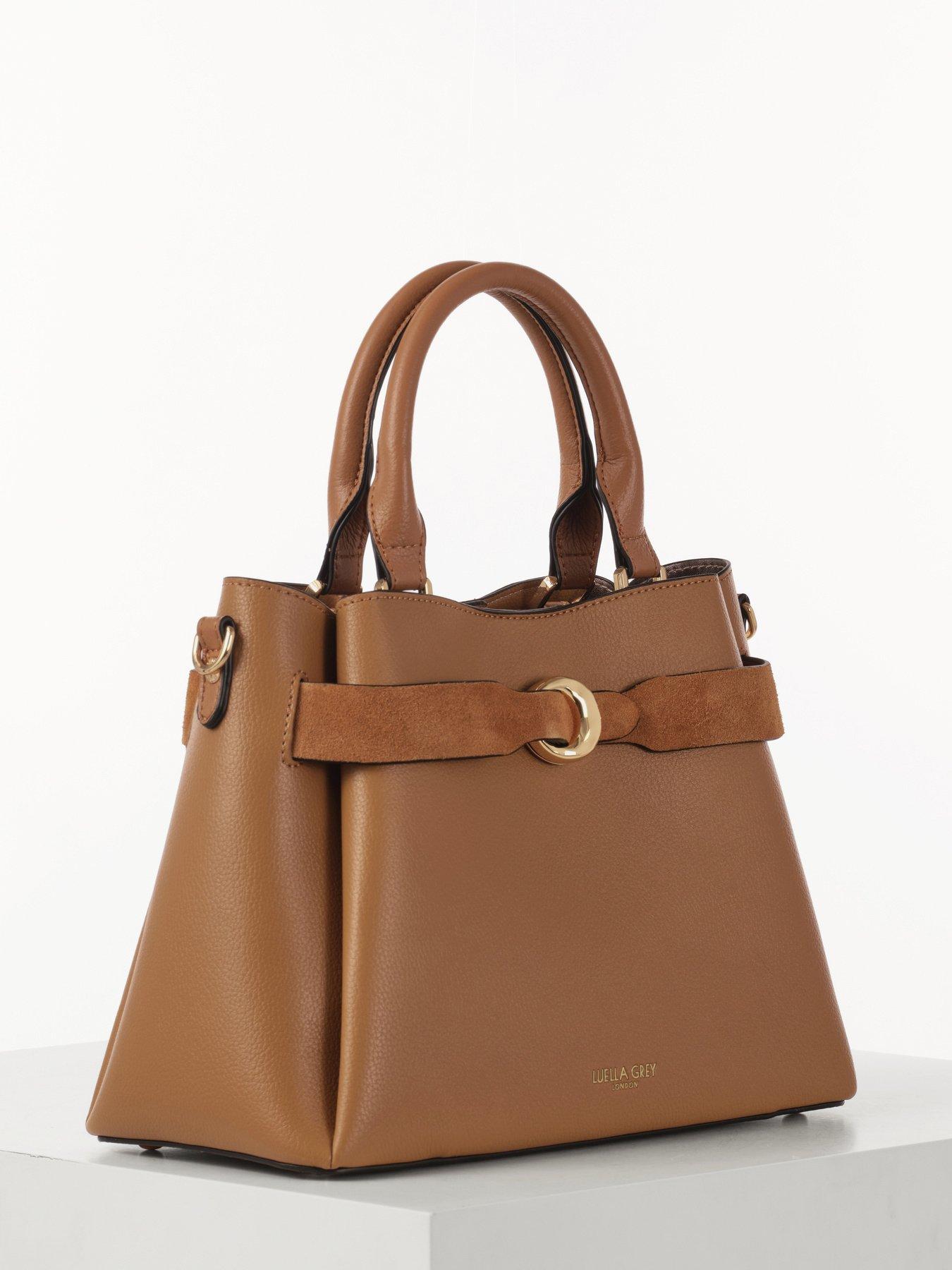 Image 3 of 6 of Luella Grey Roxy Medium Tote In Camel