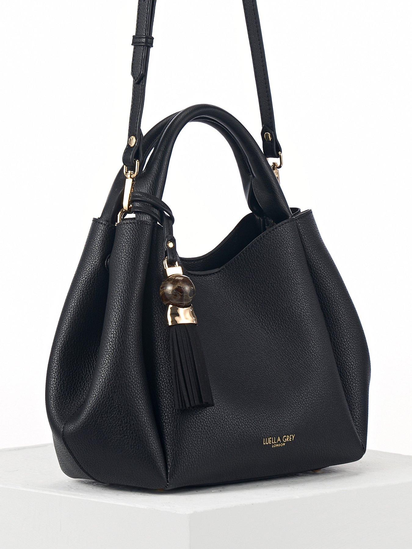  image of luella-grey-adele-medium-crossbody-in-black