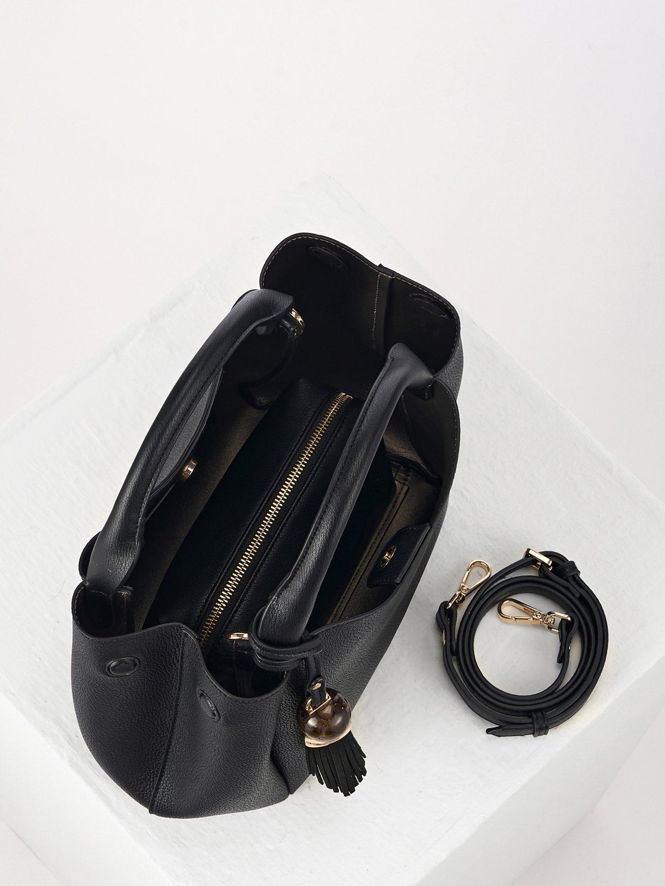  image of luella-grey-adele-medium-crossbody-in-black