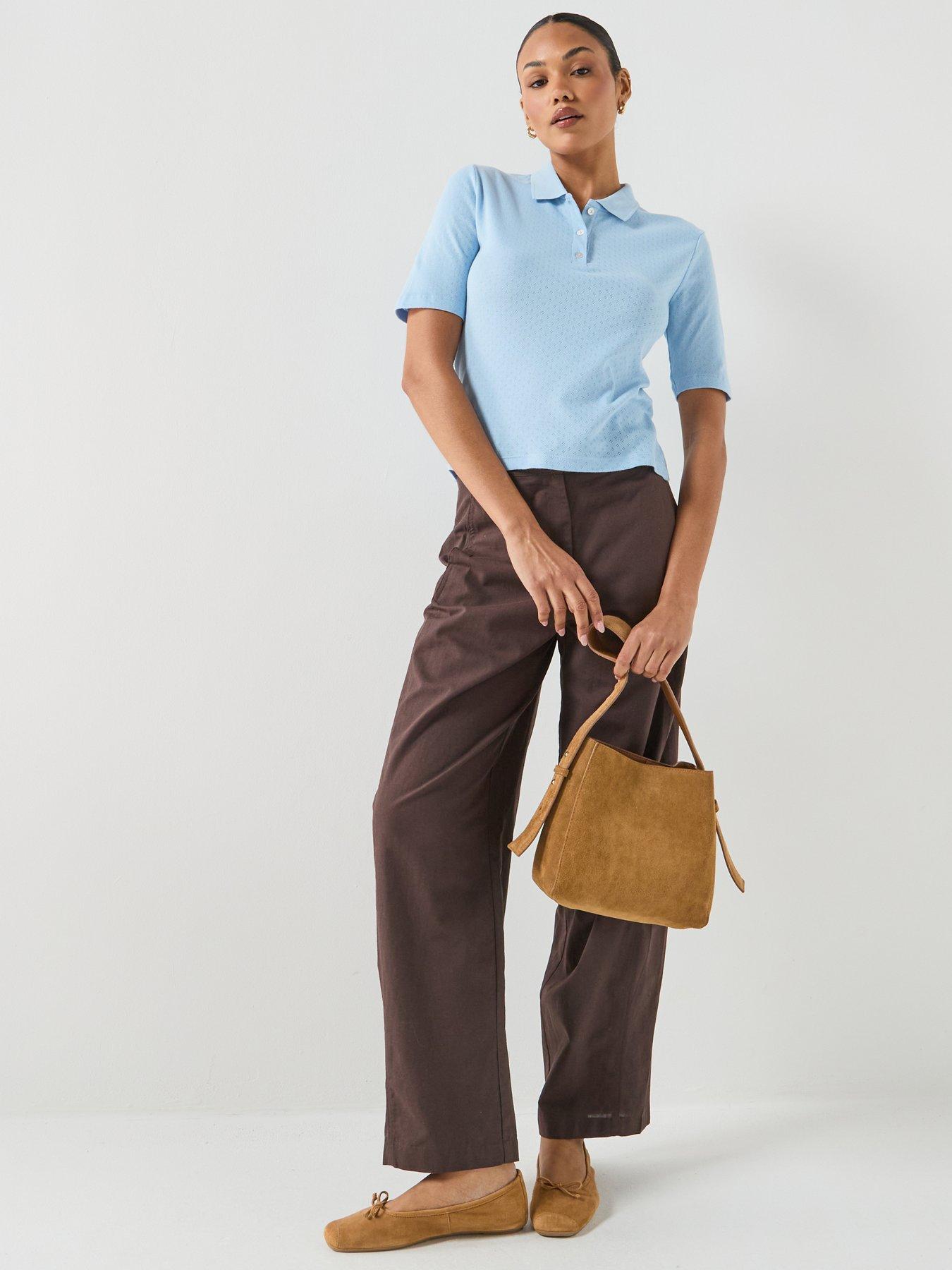  image of jdy-jdysalsa-ss-polo-top-jrs-noos