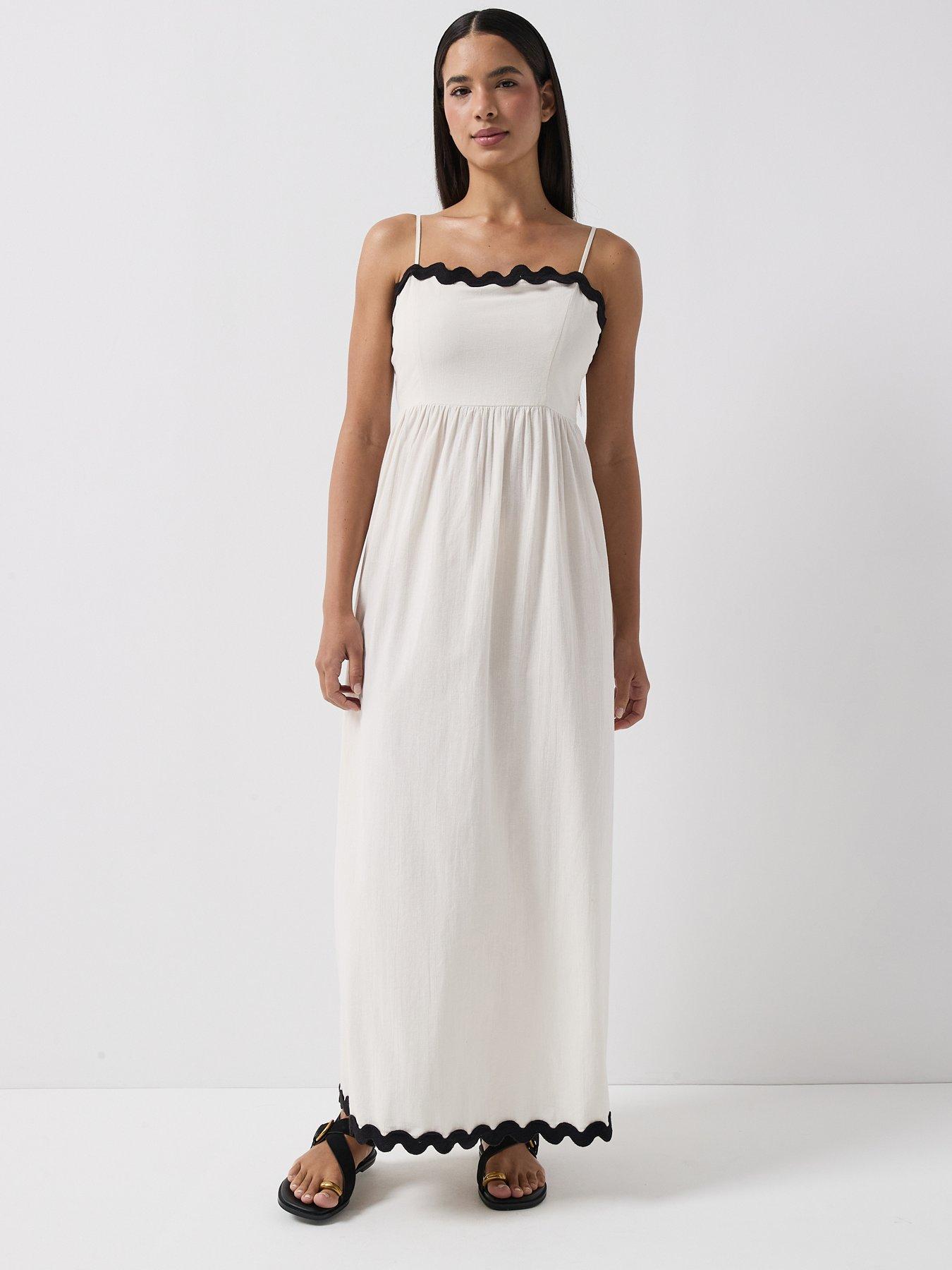 Vero Moda Vmjenna Singlet Ankle Dress Wvn Btq Ga - Grey