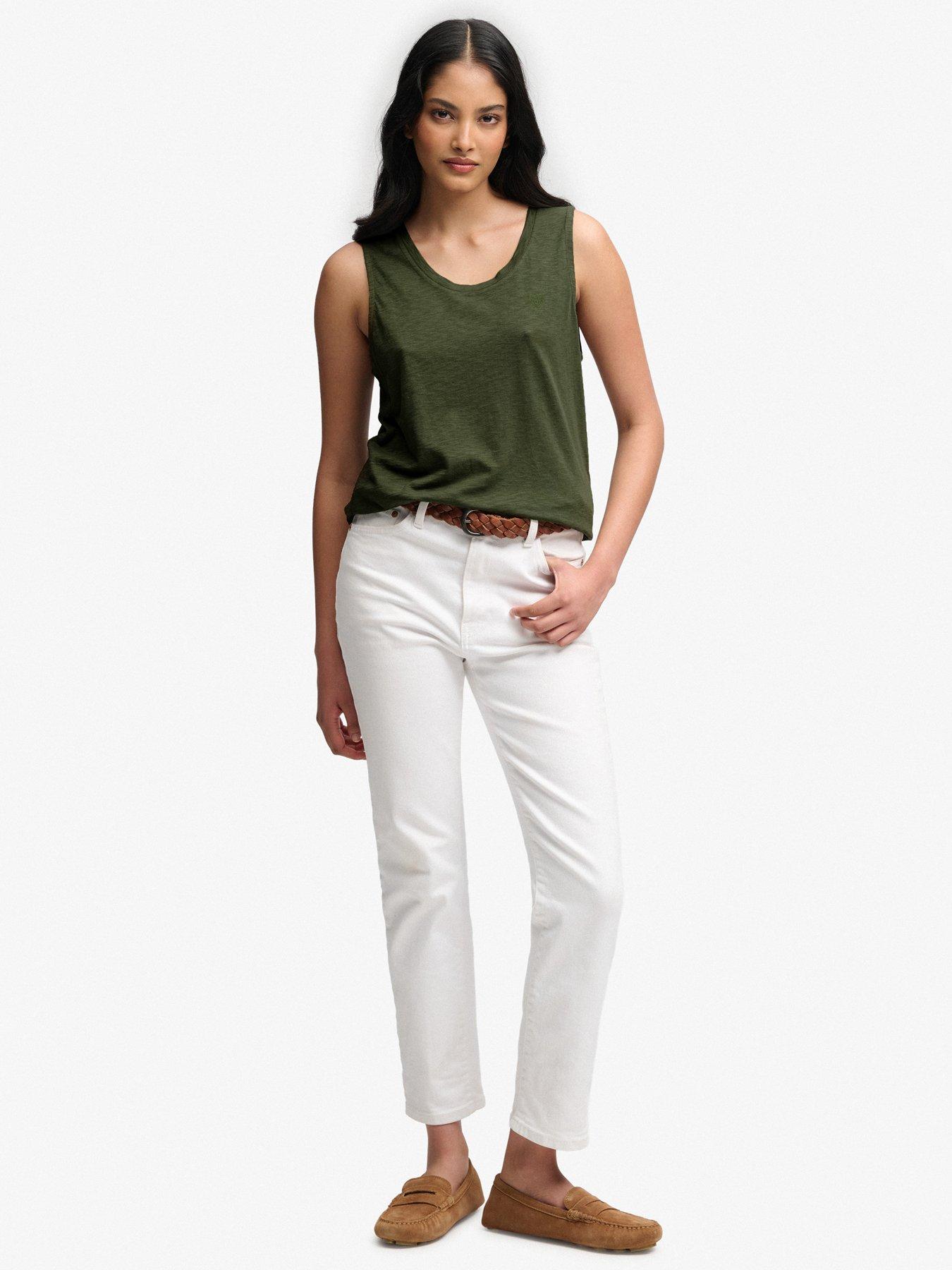 Image 3 of 6 of Superdry Scoop Neck Tank