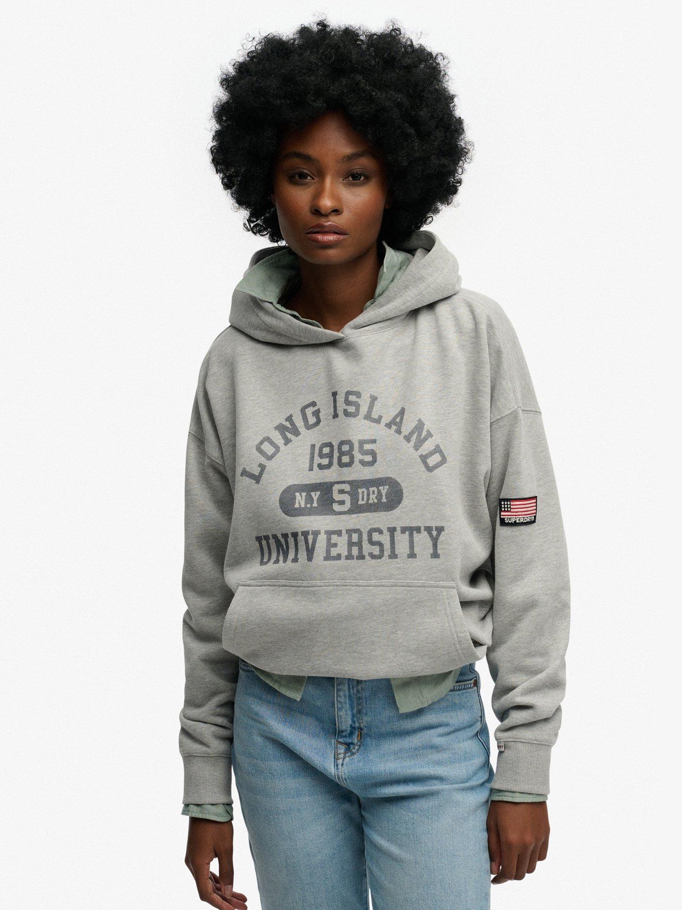  image of superdry-athletic-essentials-relaxed-hoodie-grey