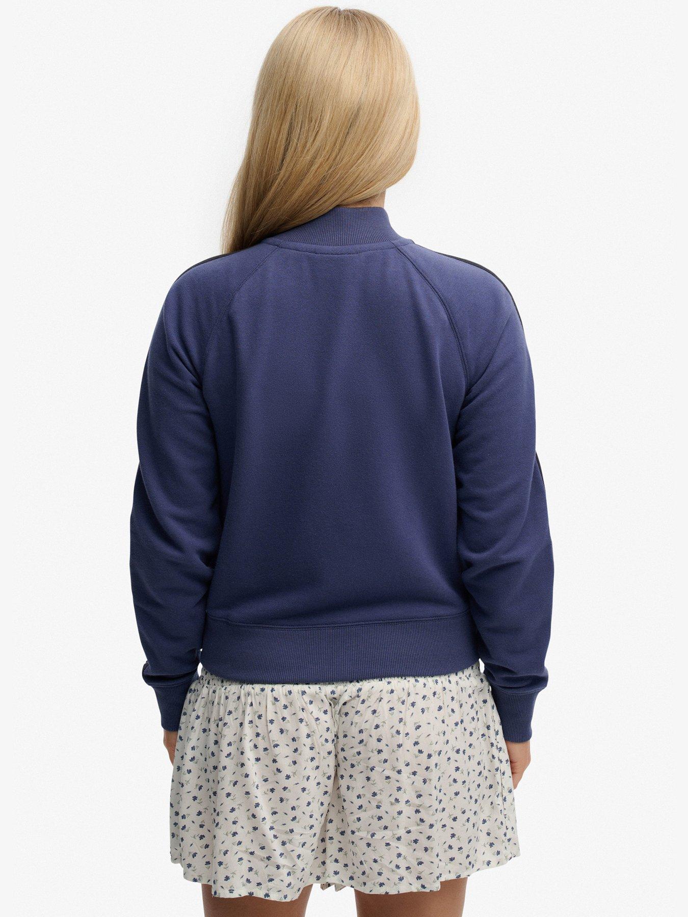  image of superdry-athletic-essentials-zip-through-track-top-blue