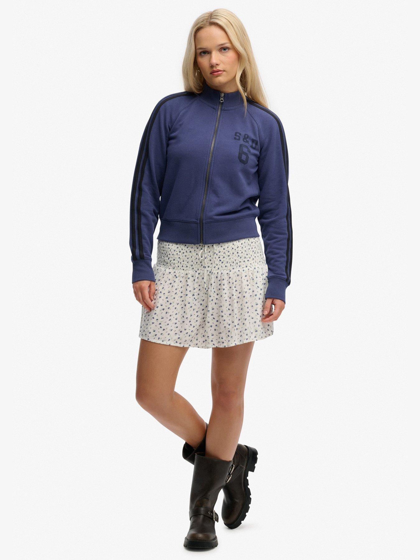  image of superdry-athletic-essentials-zip-through-track-top-blue