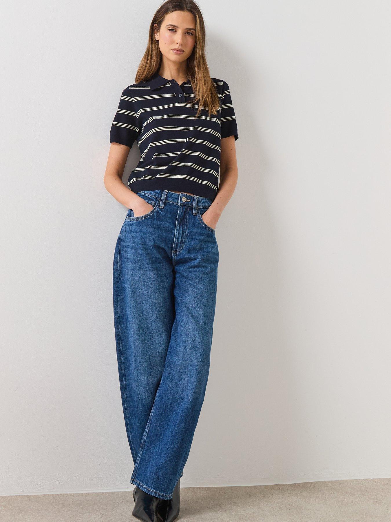 Image 3 of 6 of Mango Jersey Luccamc - Navy
