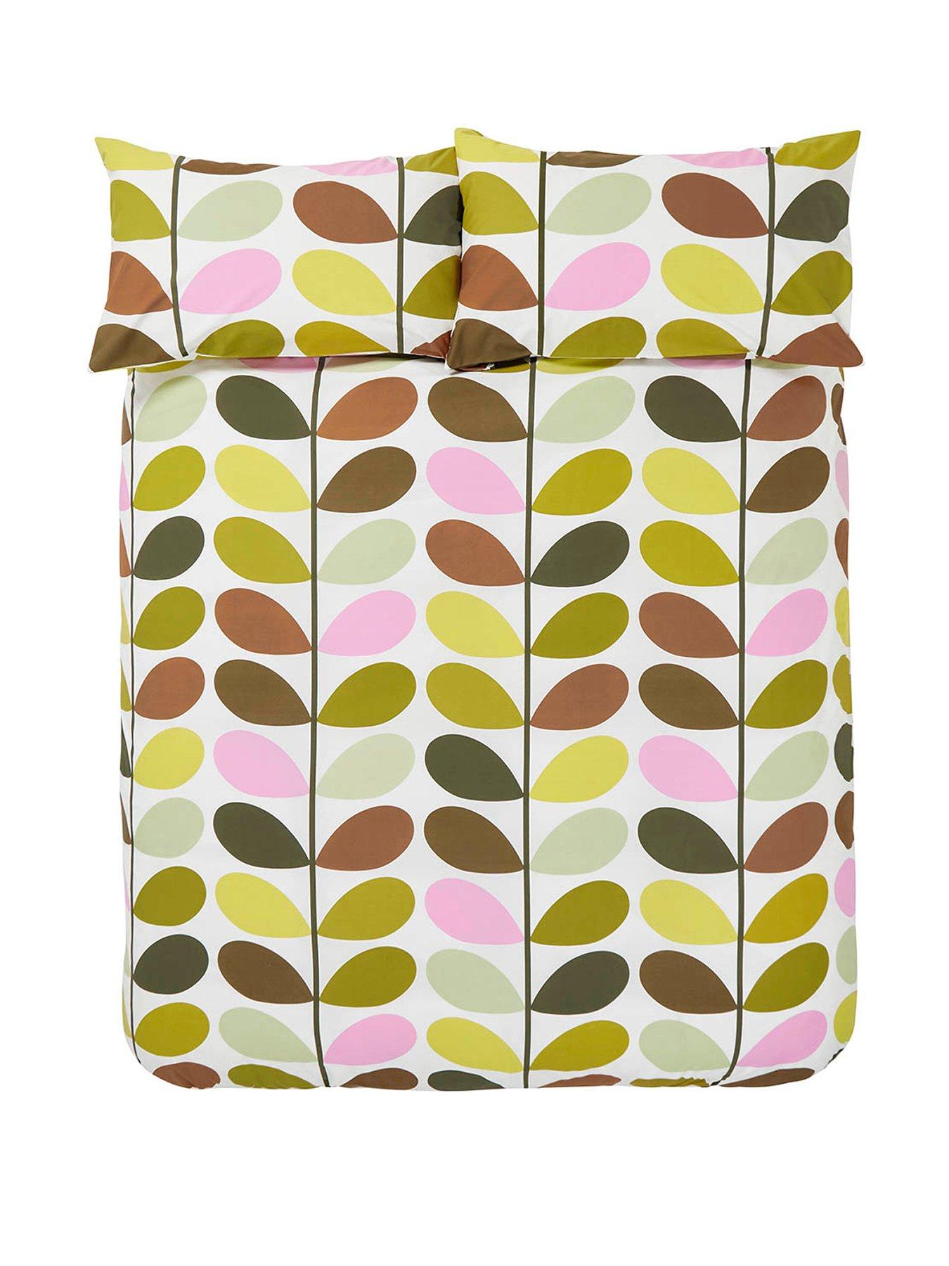  image of orla-kiely-multi-stem-100-cotton-spring-quilt-set