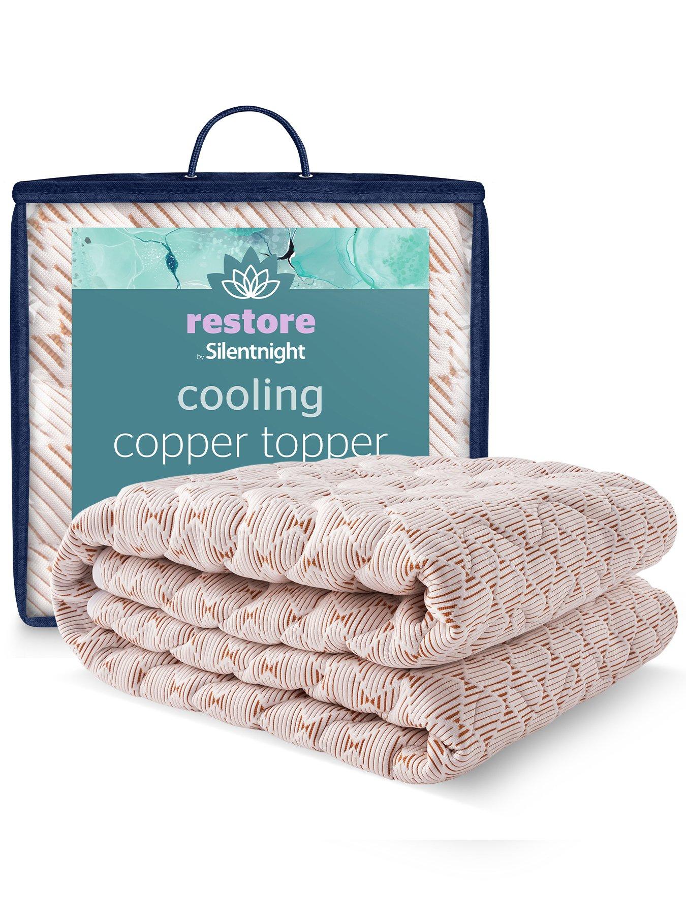  image of silentnight-silentnight-restore-cooling-summer-copper-topper