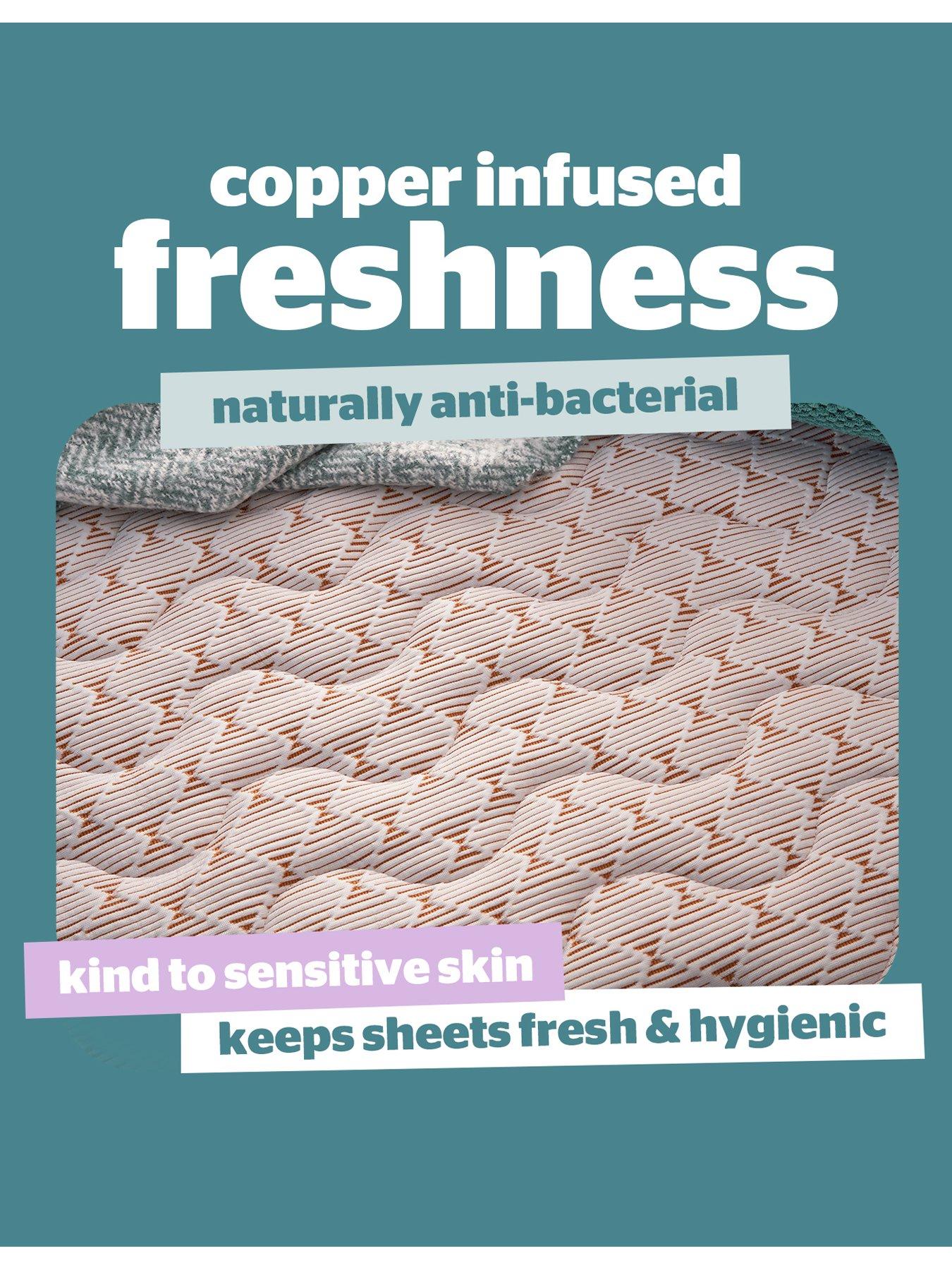  image of silentnight-silentnight-restore-cooling-summer-copper-topper