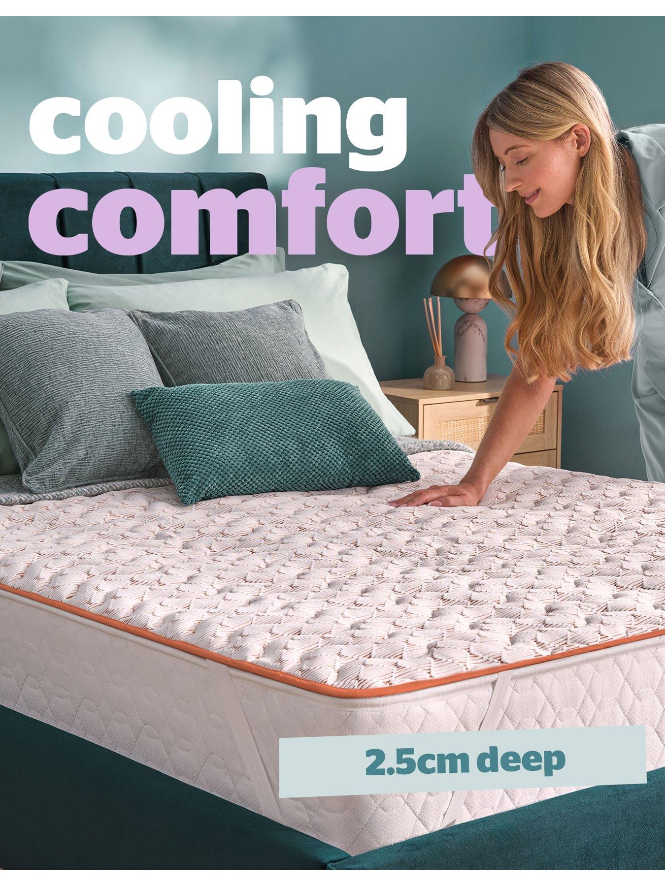  image of silentnight-silentnight-restore-cooling-summer-copper-topper