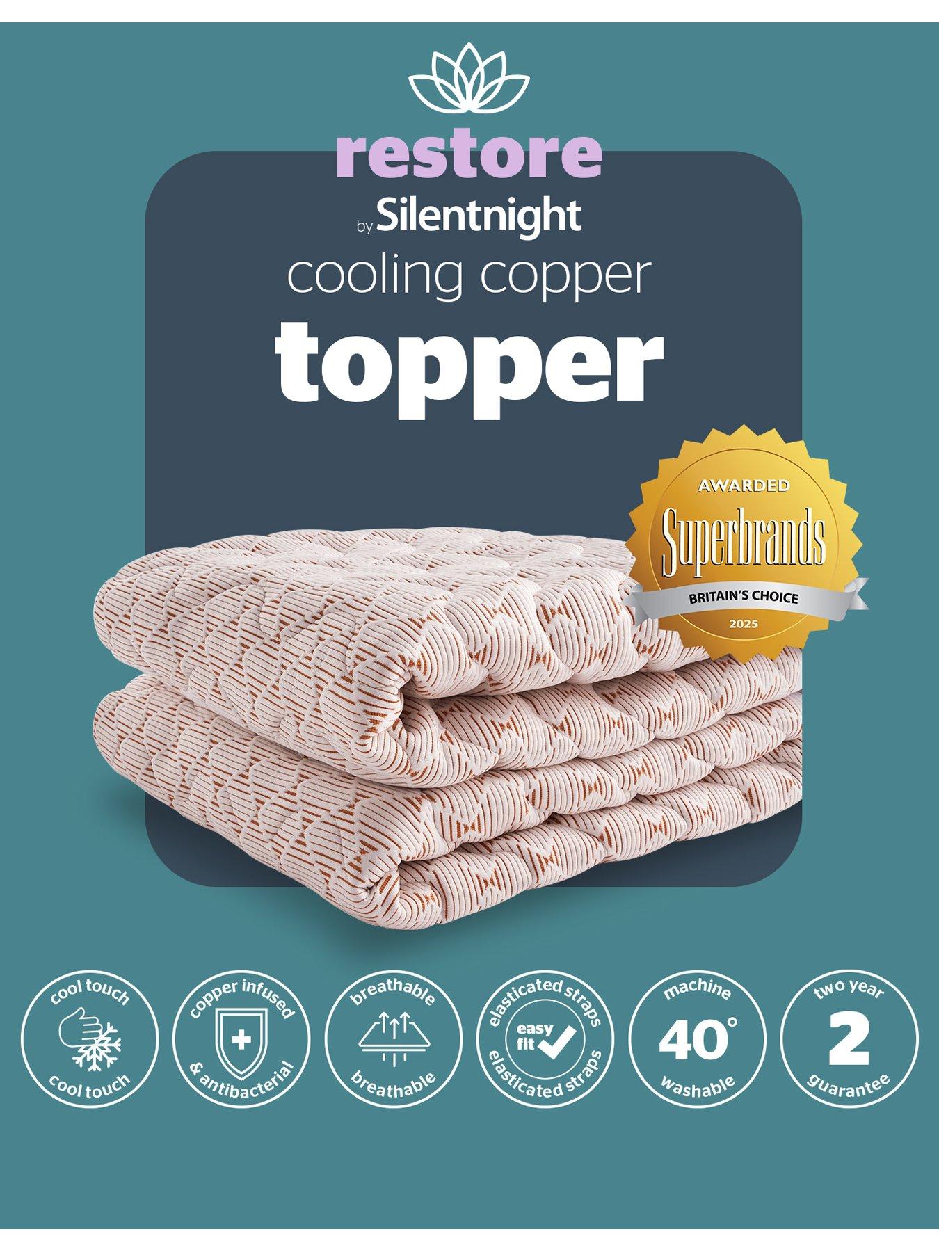Image 7 of 7 of Silentnight Restore Cooling Copper Topper