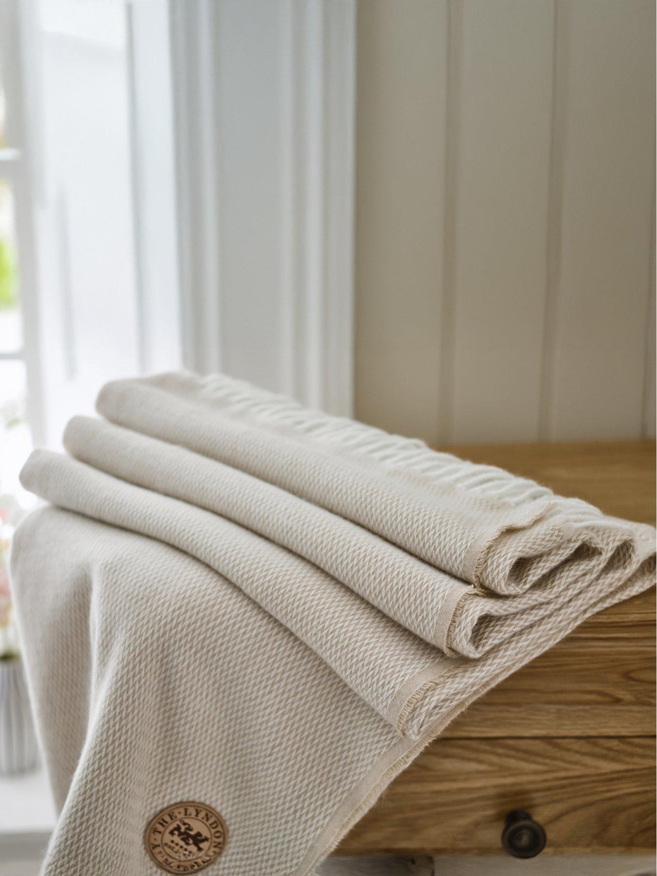 Image 1 of 5 of The Lyndon Co Tlc Arcadia Throw 130x170cm Doeskin
