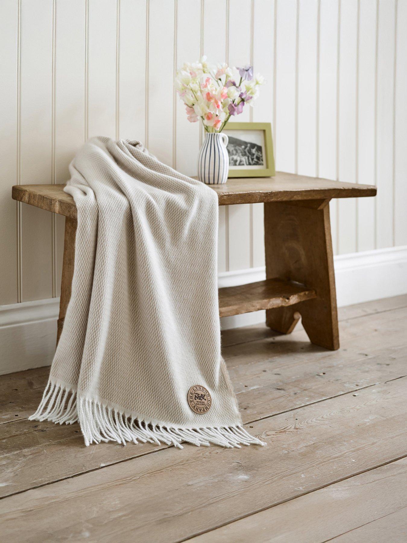 Image 3 of 5 of The Lyndon Co Tlc Arcadia Throw 130x170cm Doeskin