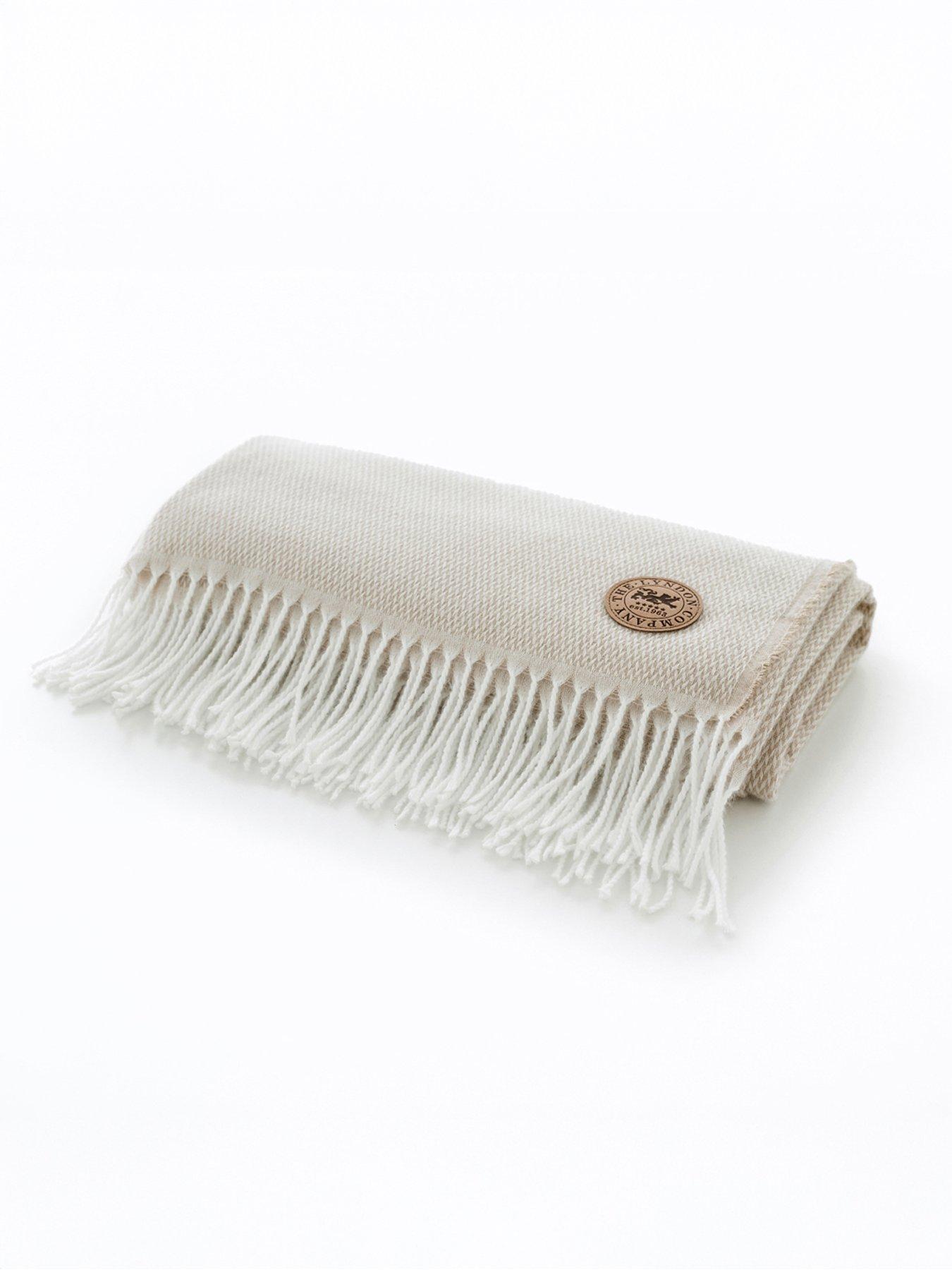 Image 4 of 5 of The Lyndon Co Tlc Arcadia Throw 130x170cm Doeskin