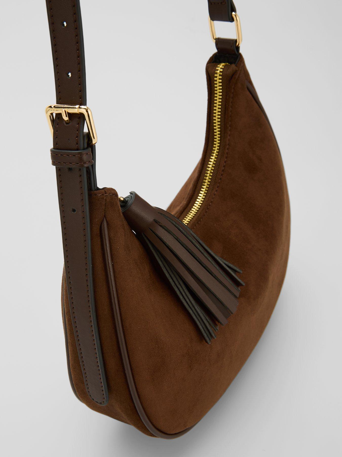 Image 3 of 6 of The Very Collection Tassle Trim Crossbody Bag