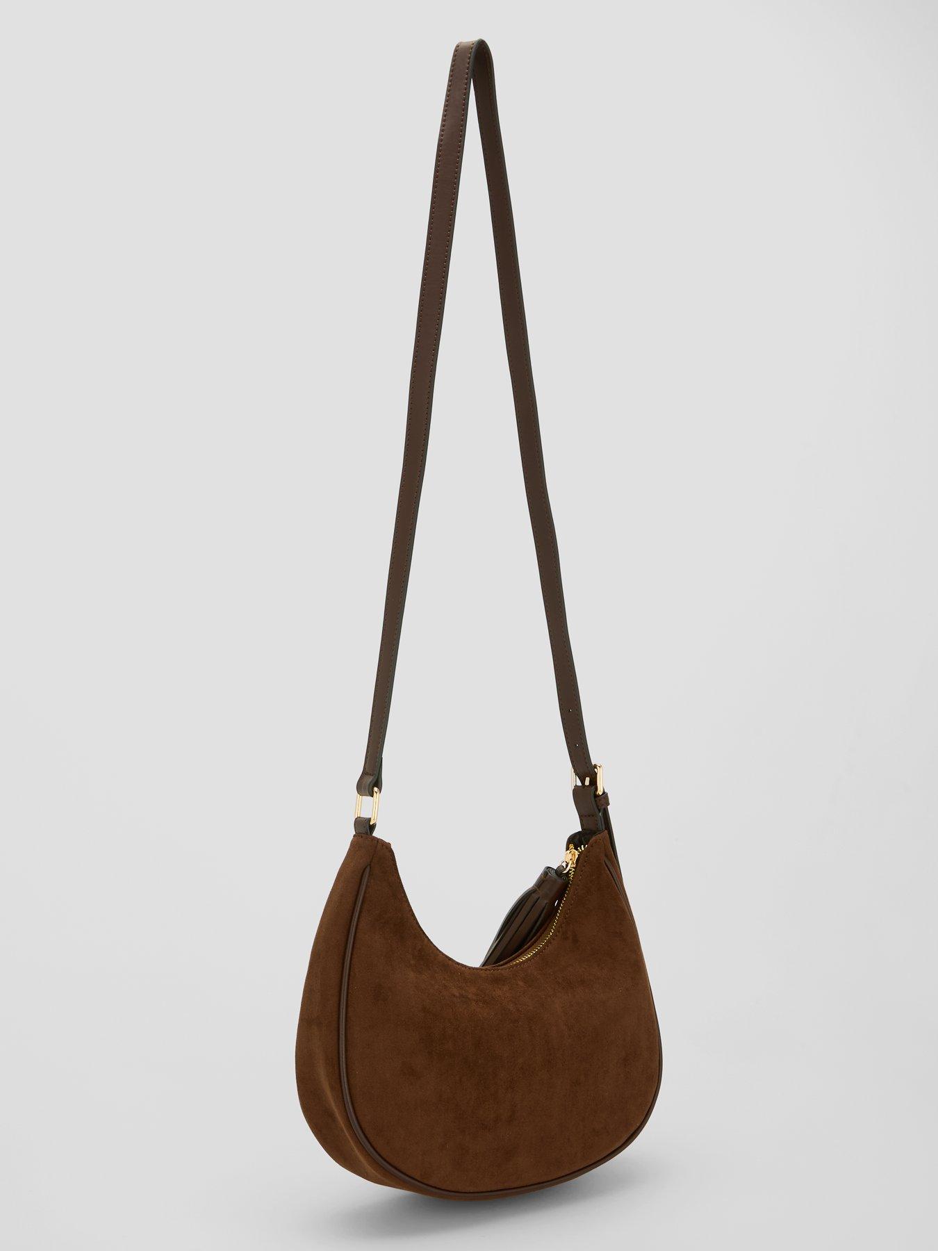 Image 4 of 6 of The Very Collection Tassle Trim Crossbody Bag