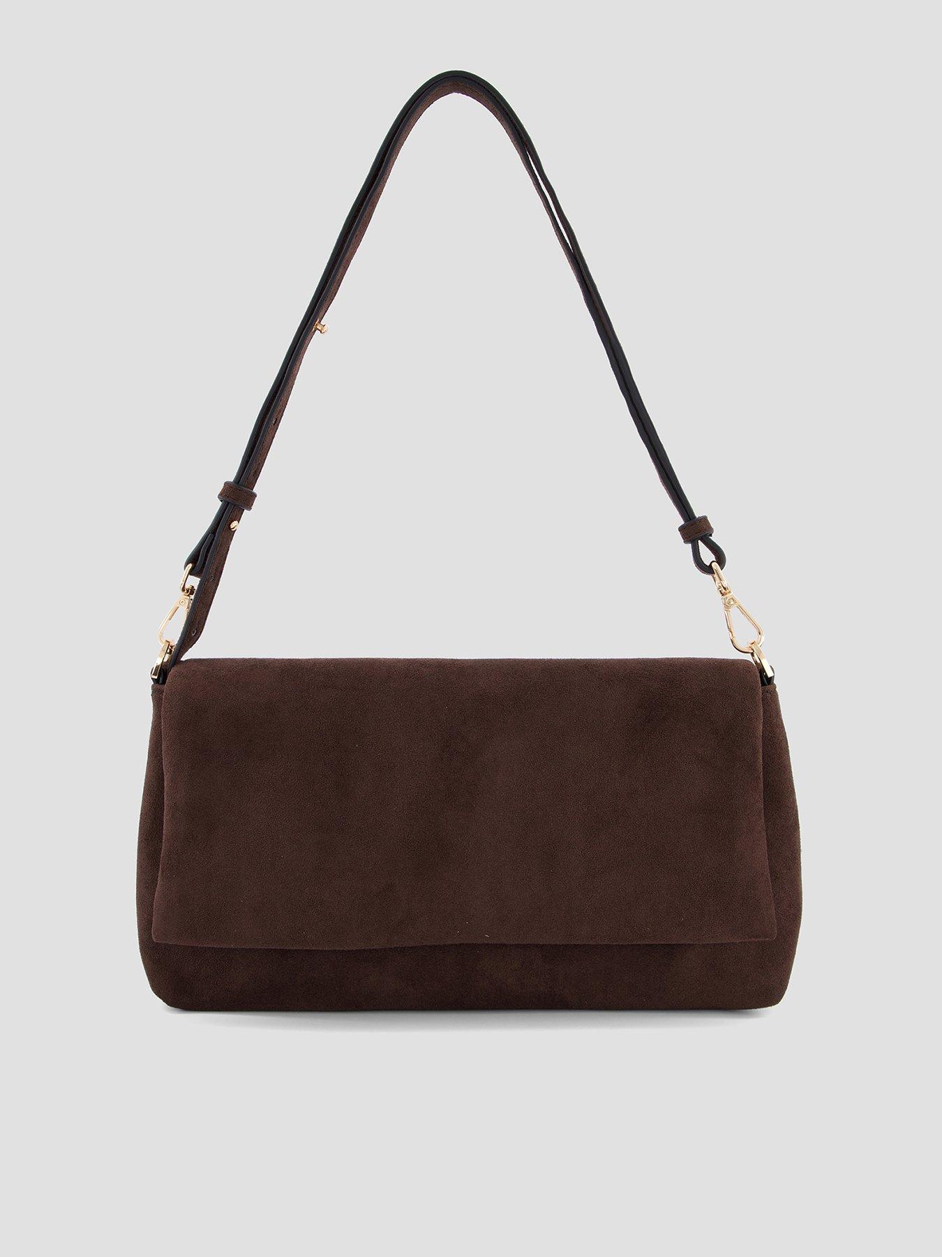 the-very-collection-fold-over-clutch-bag-brown