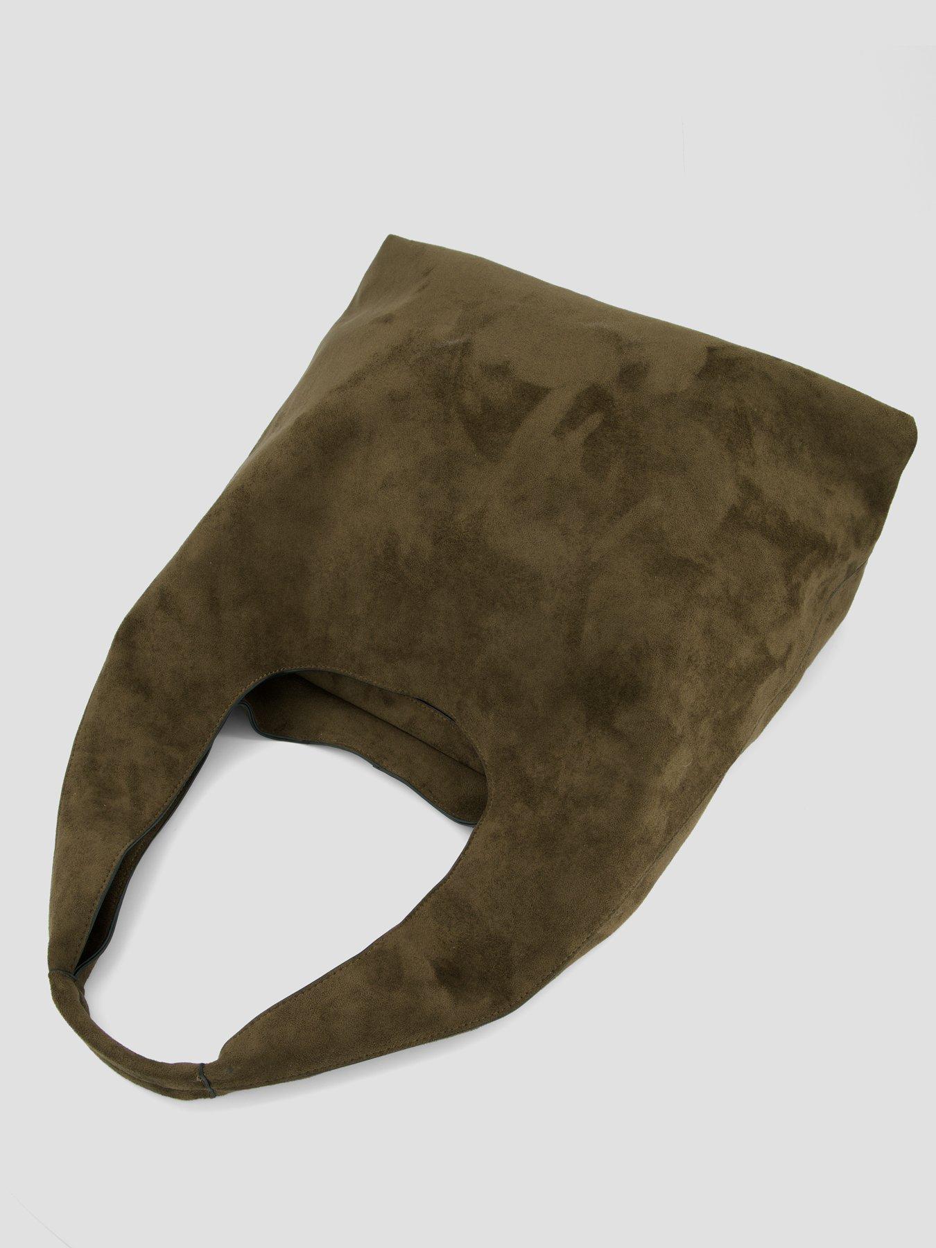  image of the-very-collection-slouch-tote-bag-khaki