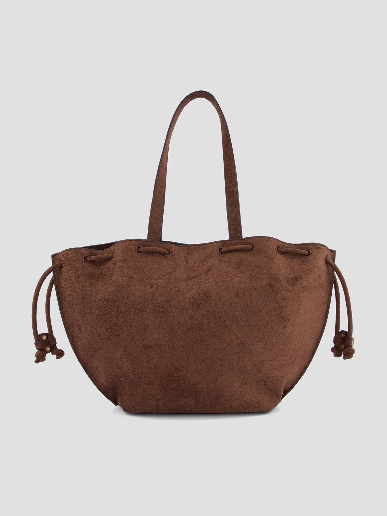  image of the-very-collection-drawstring-bag-brown